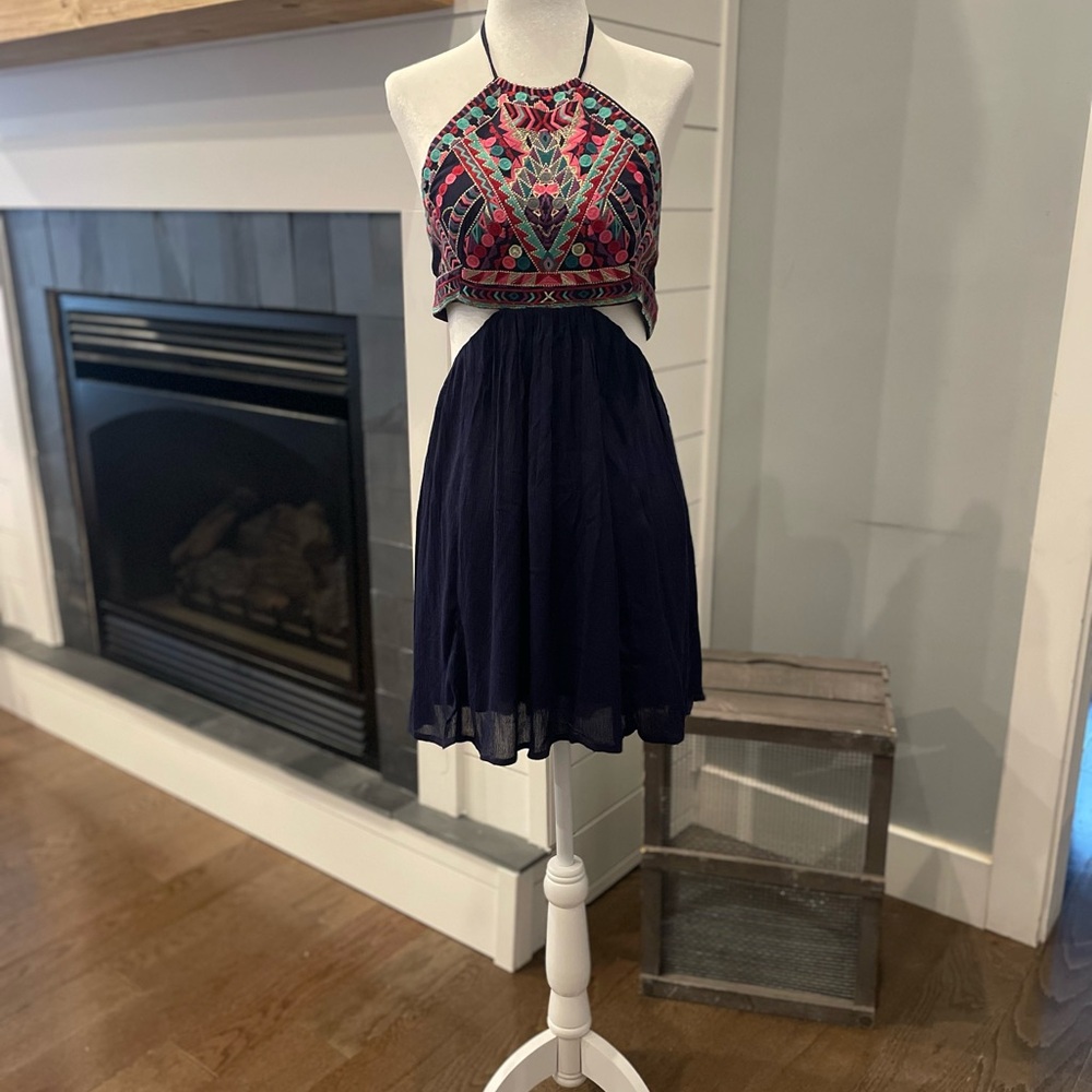 Luxxel Navy Dress